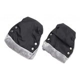 Maxbell Baby Pushchair Hand Gloves Warm Comfort Anti-Freeze Pram Hand Gloves Black