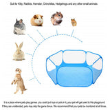 Maxbell Foldable Play Pen Cage Hamster Rabbit Guinea Pig Gerbil Indoor/Outdoor Pink