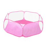 Maxbell Foldable Play Pen Cage Hamster Rabbit Guinea Pig Gerbil Indoor/Outdoor Pink