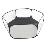 Maxbell Foldable Play Pen Cage Hamster Rabbit Guinea Pig Gerbil Indoor/Outdoor Black