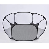 Maxbell Foldable Play Pen Cage Hamster Rabbit Guinea Pig Gerbil Indoor/Outdoor Black
