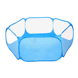 Maxbell Foldable Play Pen Cage Hamster Rabbit Guinea Pig Gerbil Indoor/Outdoor Blue