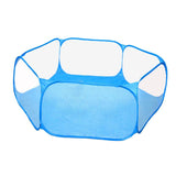 Maxbell Foldable Play Pen Cage Hamster Rabbit Guinea Pig Gerbil Indoor/Outdoor Blue