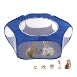 Maxbell Dog Hamster Rabbit Exercise Playpen Fence Cage Exercise Tent Toys Sky Blue