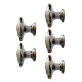 Maxbell 5pcs Zinc Alloy Pull Handle Knob for Wardrobe Cupboard Cabinet Door Drawer