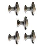 Maxbell 5pcs Zinc Alloy Pull Handle Knob for Wardrobe Cupboard Cabinet Door Drawer