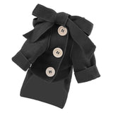 Maxbell Small Dog Winter Warm Clothes Clothing New Year Outfit Apparels Grey-M