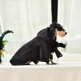 Maxbell Small Dog Winter Warm Clothes Clothing New Year Outfit Apparels Grey-M