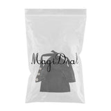 Maxbell Small Dog Winter Warm Clothes Clothing New Year Outfit Apparels Grey-M