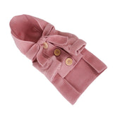 Maxbell Small Dog Winter Warm Clothes Clothing New Year Outfit Apparels Pink-XS