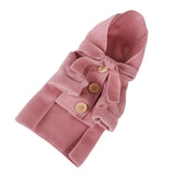 Maxbell Small Dog Winter Warm Clothes Clothing New Year Outfit Apparels Pink-XS