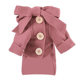 Maxbell Small Dog Winter Warm Clothes Clothing New Year Outfit Apparels Pink-M
