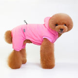 Maxbell Dog Coat Winter Small Pet  Dog Cat Jacket Clothes  Pink L