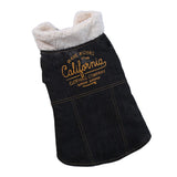 Maxbell Cute Small Dog Warm Coat Puppy Clothing New Year Outfit Apparels Black-M