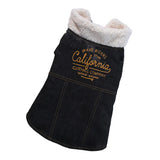 Maxbell Cute Small Dog Warm Coat Puppy Clothing New Year Outfit Apparels Black-M