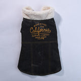 Maxbell Cute Small Dog Warm Coat Puppy Clothing New Year Outfit Apparels Black-L