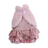 Maxbell Small Pet Cat Dogs Clothing Puppy Princess Costume   Pink M