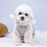 Maxbell Small Pet Cat Dogs Clothing Puppy Princess Costume   Green S