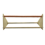 Maxbell Parrot Bird Wooden Perch Stand Bird Grinding Claws Rod For Birds Chicken