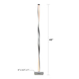 Maxbell LED Floor Lamp Dimmable LED Standing Light UK Plug