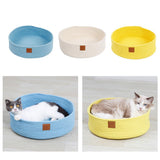 Maxbell Cat Sleeping Cozy Bed Cat Paw Scratcher Bed Nest House For Cat Kitten Yellow