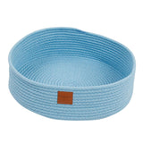 Maxbell Cat Sleeping Cozy Bed Cat Paw Scratcher Bed Nest House For Cat Kitten Blue