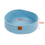 Maxbell Cat Sleeping Cozy Bed Cat Paw Scratcher Bed Nest House For Cat Kitten Blue