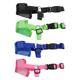 Maxbell Adjustable Dog Muzzle for Barking Soft Dog Mouth Cover Anti-bite Green S