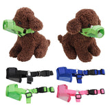 Maxbell Adjustable Dog Muzzle for Barking Soft Dog Mouth Cover Anti-bite Green S