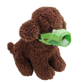 Maxbell Adjustable Dog Muzzle for Barking Soft Dog Mouth Cover Anti-bite Green S
