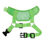Maxbell Adjustable Dog Muzzle for Barking Soft Dog Mouth Cover Anti-bite Green S