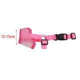 Maxbell Adjustable Dog Muzzle for Barking Soft Dog Mouth Cover Anti-bite Pink S