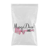 Maxbell Adjustable Dog Muzzle for Barking Soft Dog Mouth Cover Anti-bite Pink S