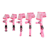 Maxbell Adjustable Dog Muzzle for Barking Soft Dog Mouth Cover Anti-bite Pink S