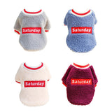 Maxbell Cute Dog Puppy Winter Warm Coat Dogs Comfortable Outdoor Apparels Grey-M