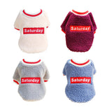 Maxbell Cute Dog Puppy Winter Warm Coat Dogs Comfortable Outdoor Apparels Grey-M