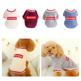 Maxbell Cute Dog Puppy Winter Warm Coat Dogs Comfortable Outdoor Apparels Grey-M