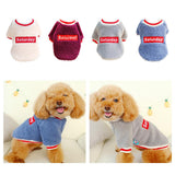 Maxbell Cute Dog Puppy Winter Warm Coat Dogs Comfortable Outdoor Apparels Grey-M