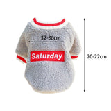 Maxbell Cute Dog Puppy Winter Warm Coat Dogs Comfortable Outdoor Apparels Blue-XS