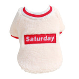 Maxbell Cute Dog Puppy Winter Warm Coat Dogs Comfortable Outdoor Apparels Beige-XS