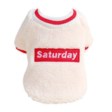 Maxbell Cute Dog Puppy Winter Warm Coat Dogs Comfortable Outdoor Apparels Beige-XS