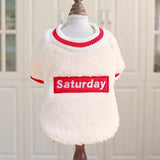 Maxbell Cute Dog Puppy Winter Warm Coat Dogs Comfortable Outdoor Apparels Beige-XS