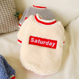 Maxbell Cute Dog Puppy Winter Warm Coat Dogs Comfortable Outdoor Apparels Beige-S