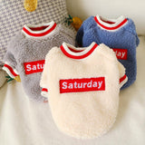 Maxbell Cute Dog Puppy Winter Warm Coat Dogs Comfortable Outdoor Apparels Beige-S