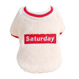 Maxbell Cute Dog Puppy Winter Warm Coat Dogs Comfortable Outdoor Apparels Beige-S