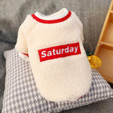 Maxbell Cute Dog Puppy Winter Warm Coat Dogs Comfortable Outdoor Apparels Beige-S
