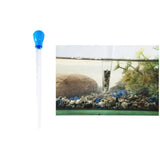 Maxbell Manual Fish Tank Water Changer Aquarium Dropper Blue