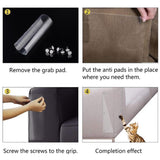 Maxbell Anti Scratching Self-Adhesive Deterrent Tape for Furniture 15x48cm 3Pcs