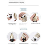 Maxbell Portable Dog Cat Hair Trimmer Kit Pet Animal Electric Shaver Clipper B