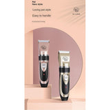 Maxbell Portable Dog Cat Hair Trimmer Kit Pet Animal Electric Shaver Clipper B